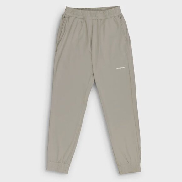 Santo Studio Tempo Lite Jogger Pants Tan Size Large - Picture 3 of 9
